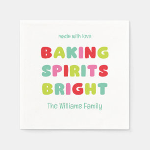 Baking Spirits Bright Napkins