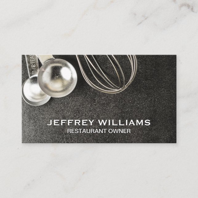 Baking Tools Business Card (Front)