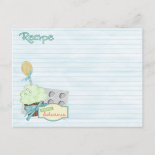 baking tools recipe card