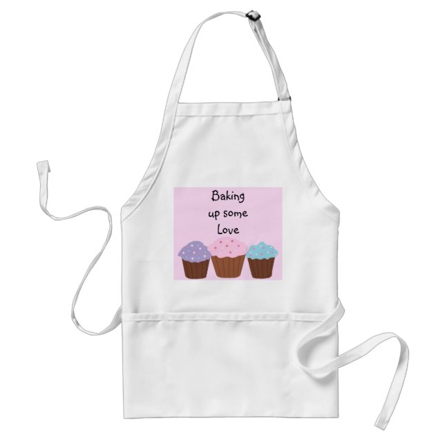 Baking up some Love Adult Apron (Front)