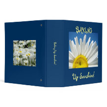 Baking Up Sunshine! binders Recipes Book Daisy