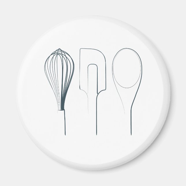 Baking Utensils Magnet (Front)