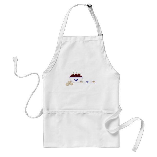 Baking With Cherries Apron (Front)