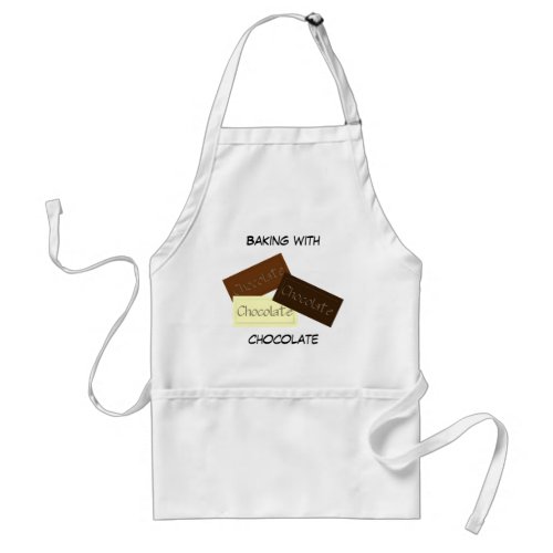Baking with Chocolate Apron