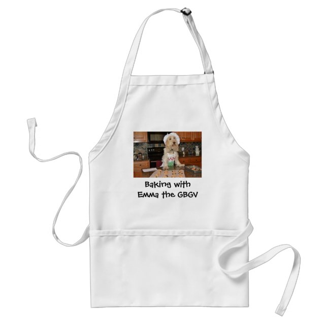 Baking with Emma the GBGV Adult Apron (Front)