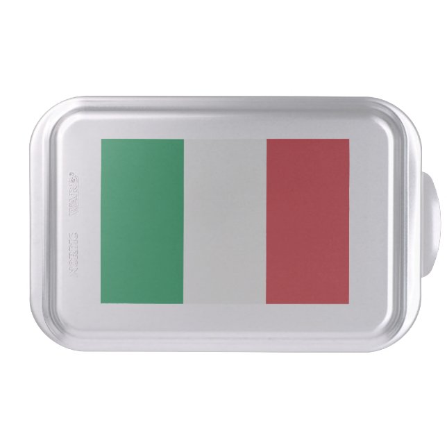 baking with Italy flag Cake Pan (Front)