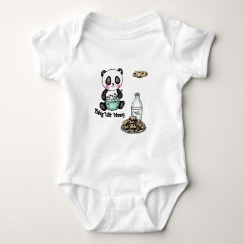 Baking With Mommy  Baby Bodysuit