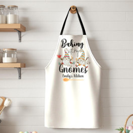 Baking with my Gnomes Custom Bakery Gnome Baking Apron