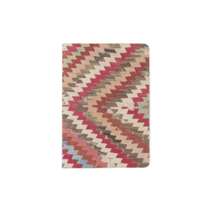 Baklava Chevron Star II // 18th Century Authentic Passport Holder