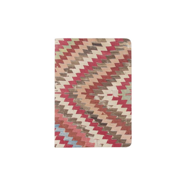 Baklava Chevron Star II // 18th Century Authentic Passport Holder (Front)