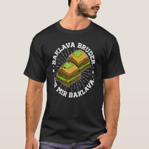 Baklava Greece Cuisine Crete Athens Vacation 1 T-Shirt