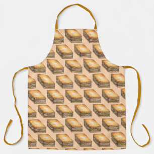 Baklava Sweet Filo Honey Dessert Pastry Greek Food Apron