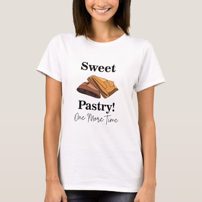 Baklava Sweet Pastry Dessert Foodie T-Shirt (Front)