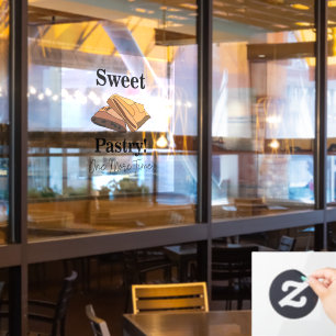 Baklava Sweet Pastry Food Restaurant Window Cling