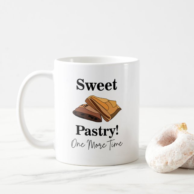 Baklava Sweet Pastry Foodie Coffee Mug (With Donut)