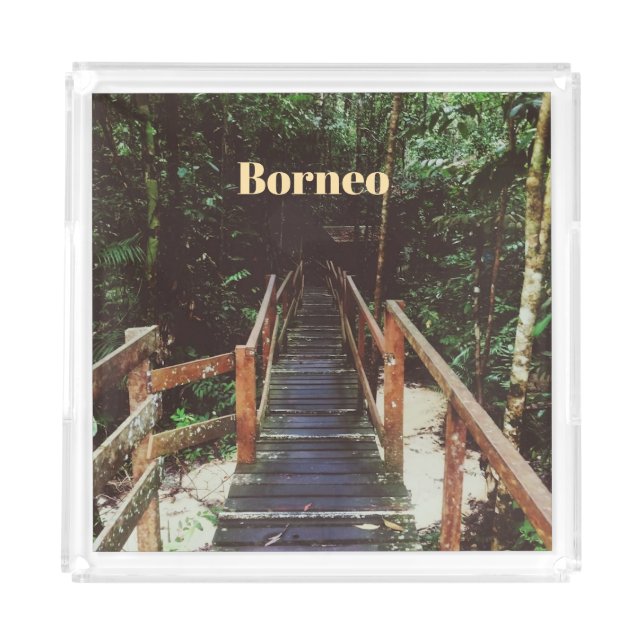Bako National Park - Borneo Acrylic Tray (Front)