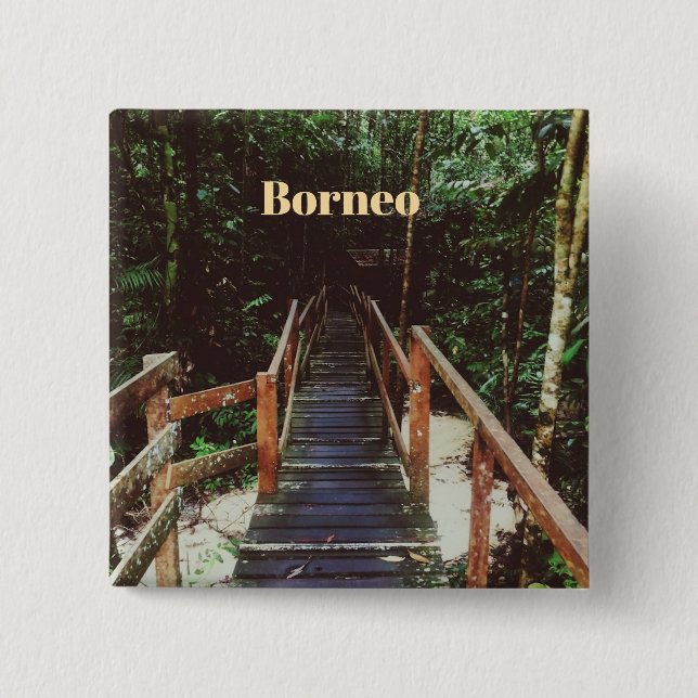 Bako National Park - Borneo Button (Front)