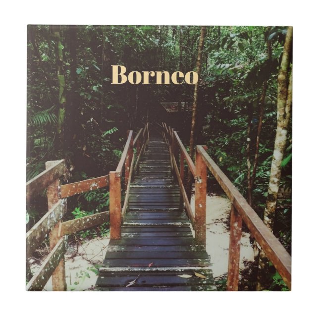 Bako National Park - Borneo Ceramic Tile (Front)