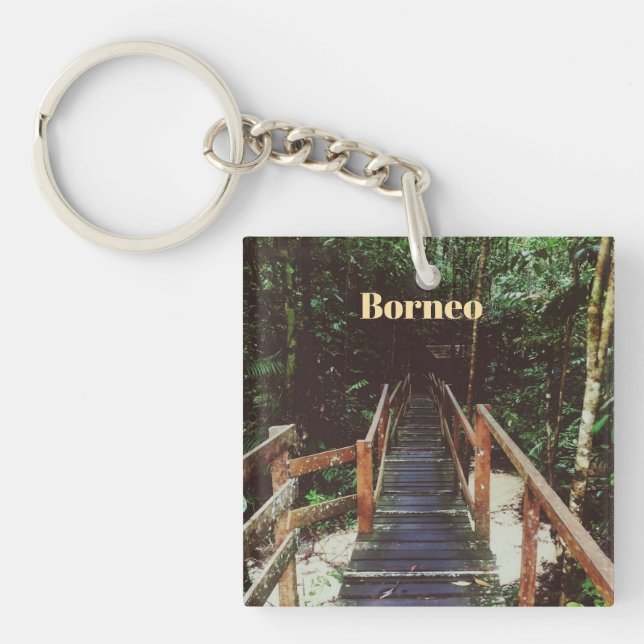 Bako National Park - Borneo Keychain (Front)
