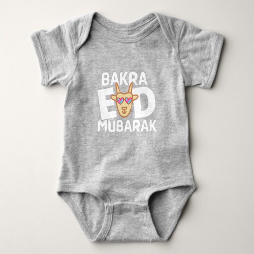Bakra Eid Mubarak Baby Bodysuit
