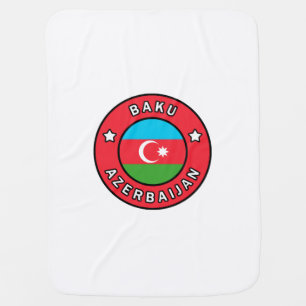 Baku Azerbaijan Baby Blanket
