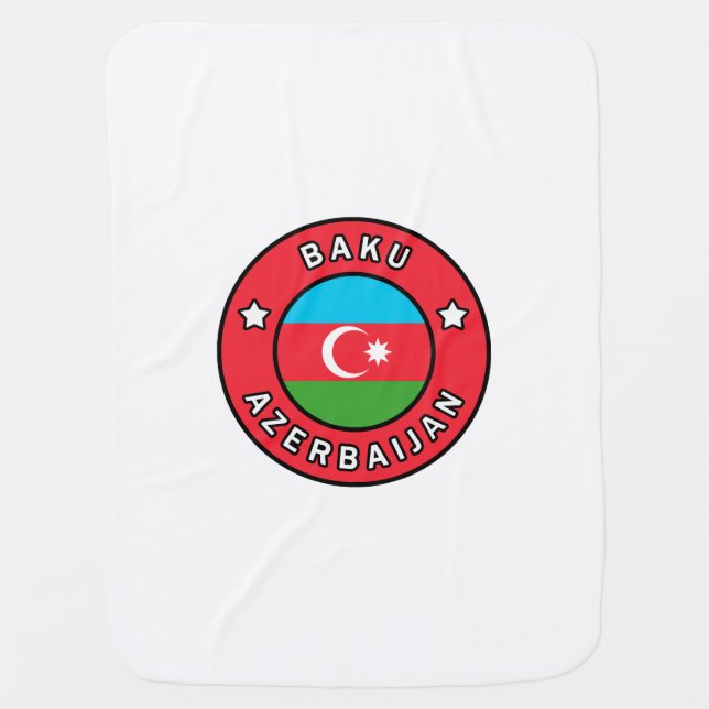 Baku Azerbaijan Baby Blanket (Front)