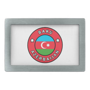 Baku Azerbaijan Belt Buckle
