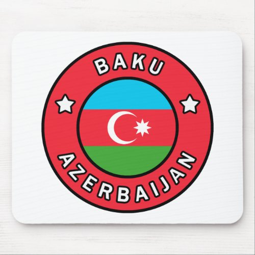 Baku Azerbaijan Mouse Pad