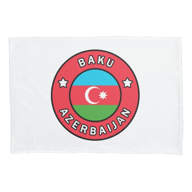 Baku Azerbaijan Pillow Case (Front)