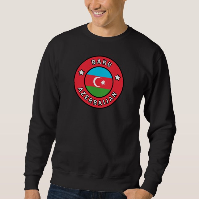 Baku Azerbaijan Sweatshirt (Front)