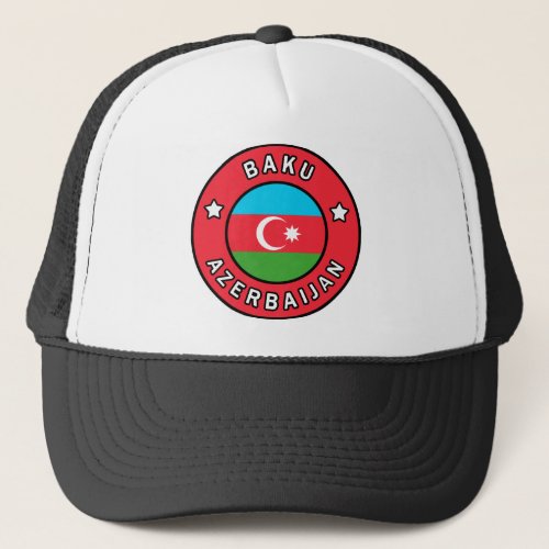 Baku Azerbaijan Trucker Hat