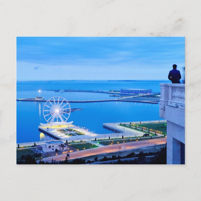 Baku Eye Postcard (Front)