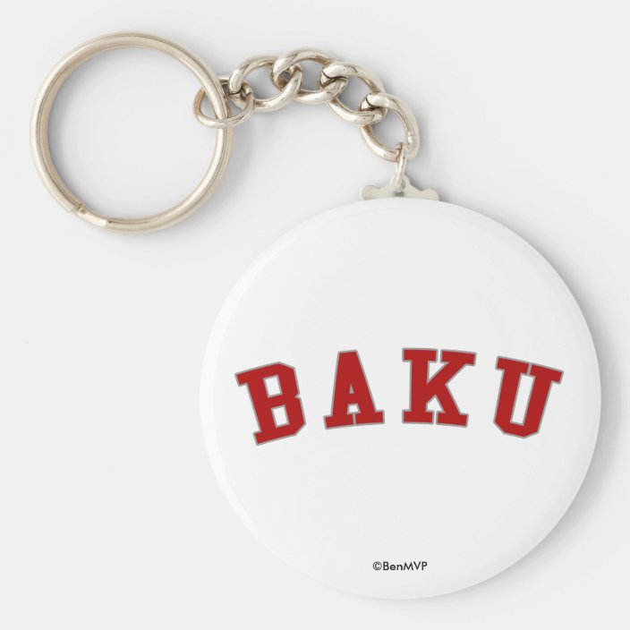 Baku Key Chain