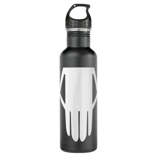 Bakugou Katsuki Skull Superhero  Stainless Steel Water Bottle (Front)