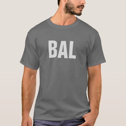 BAL _ Baltimore Code Shirt