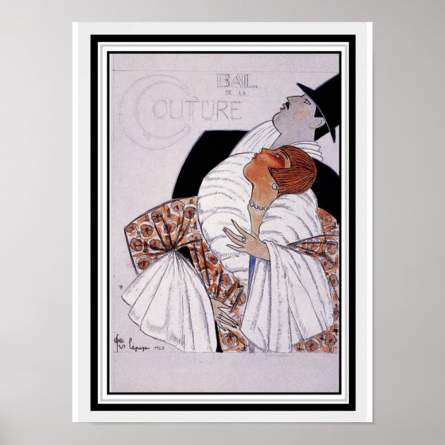 Bal De La Couture 12 x 16 Poster (Front)
