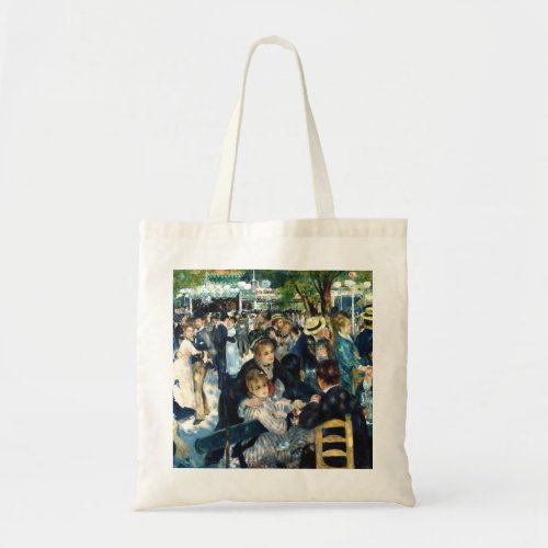 Bal Du Moulin De La Galette Pierre Auguste Renoir Tote Bag