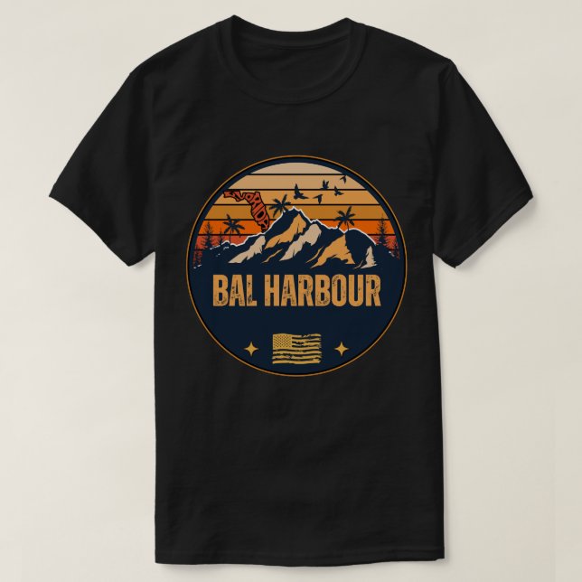 Bal Harbour, Florida  T-Shirt (Design Front)