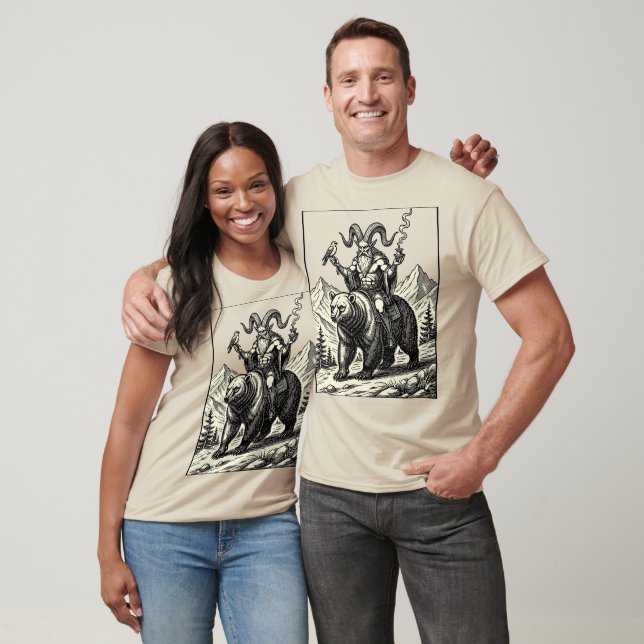Balan, Hawk And Bear T-Shirt (Unisex)