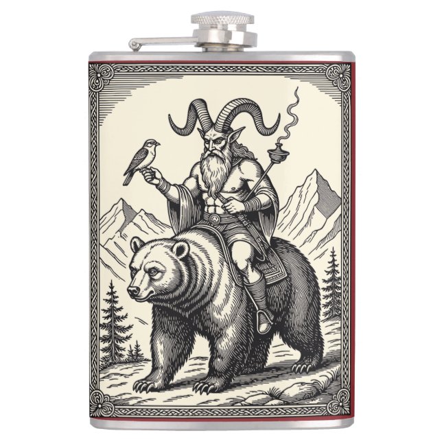 Balan Herald of the Mountain Path Flask (Front)
