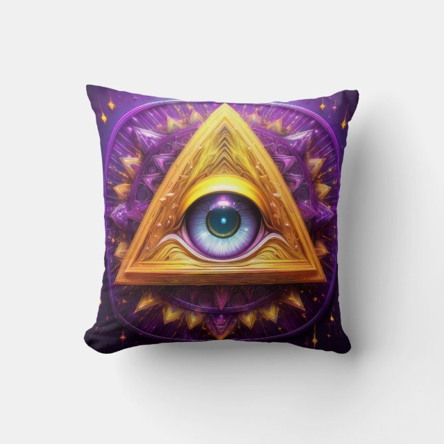 Balance & Beauty  Throw Pillow (Front)