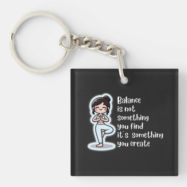 Balance Keychain (Front)