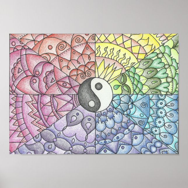 Balance Mandala Poster (Front)