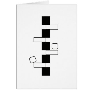 "Balance" Modern Art Card (5" x 7")