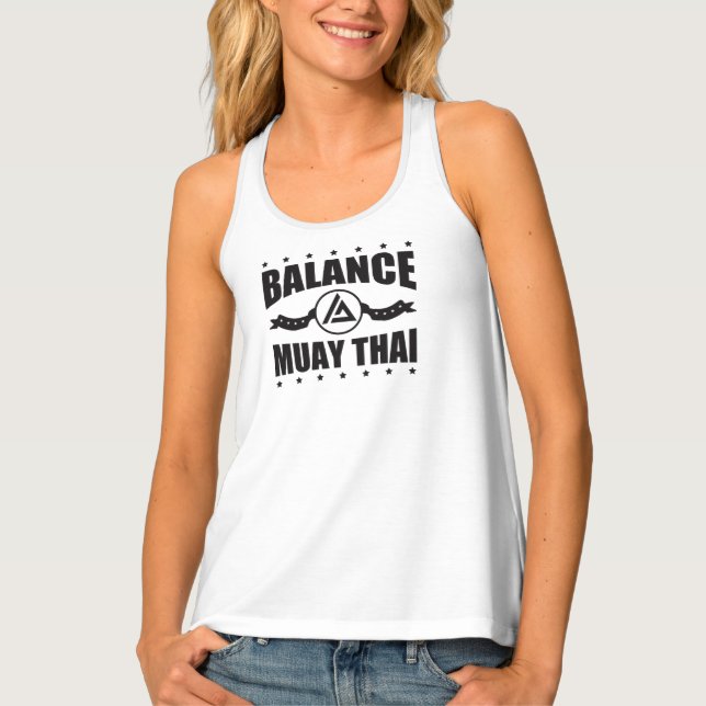 Balance Muay Thai Woman's Tank Top (Front)