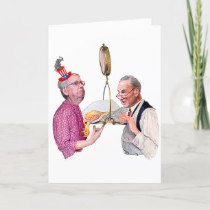 Balance of Power Birthday Card