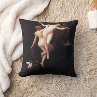 Balance of the Zodiac – Dark Astrology Throw Pillow