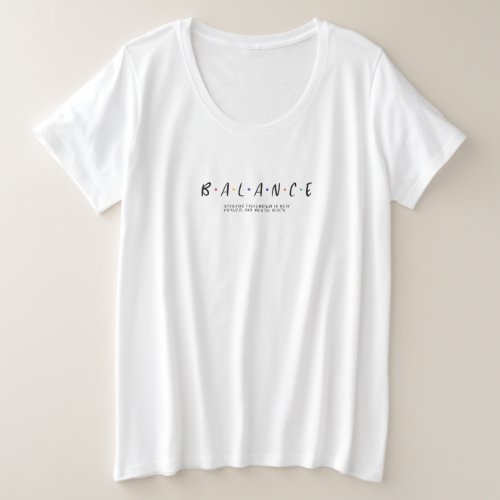 BALANCE PLUS SIZE T_Shirt