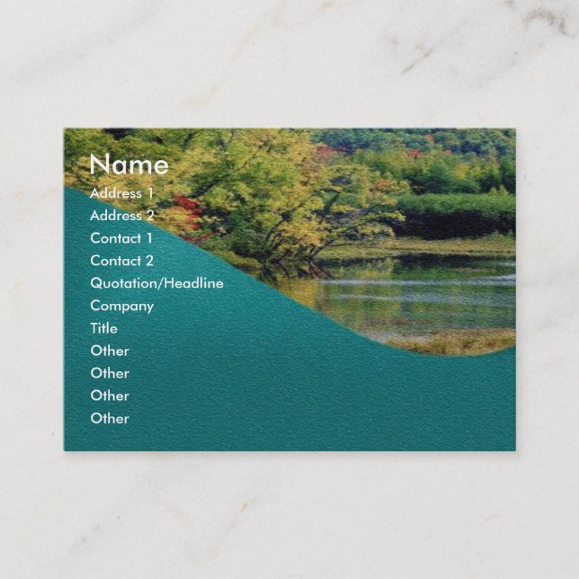 Balance Profile Card (Front)