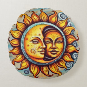 Balance Round Pillow